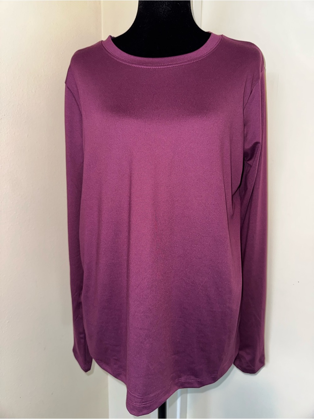 Zenana Outfitters Crewneck Top - Plum